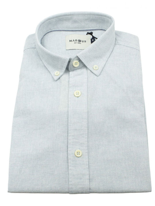 Marcus Short Sleeve Linen Shirt in Regular Fit ...