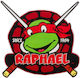 Tmnt© Raphael Mono Quick 18253 7 X 7 Cm Glue Onp-18253