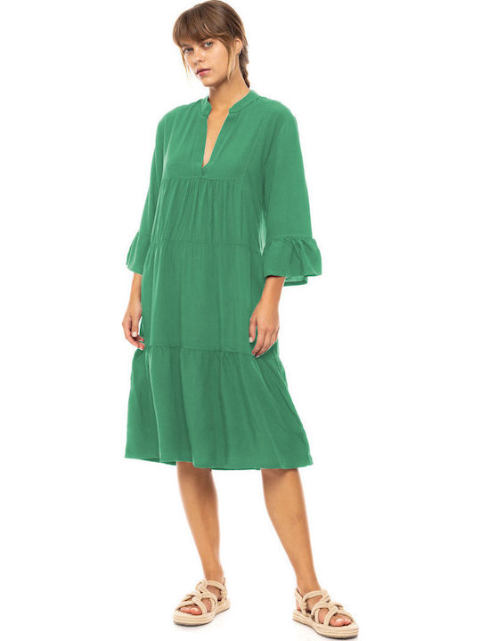 Pink Label Feminin Rochie de Plajă Sea Green