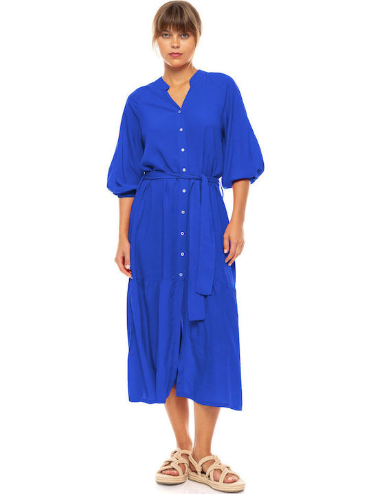 Pink Label Φόρεμα Παραλίας Ultra Violet