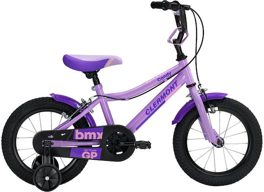 Clermont Candy 14" Παιδικό Ποδήλατo BMX Μωβ