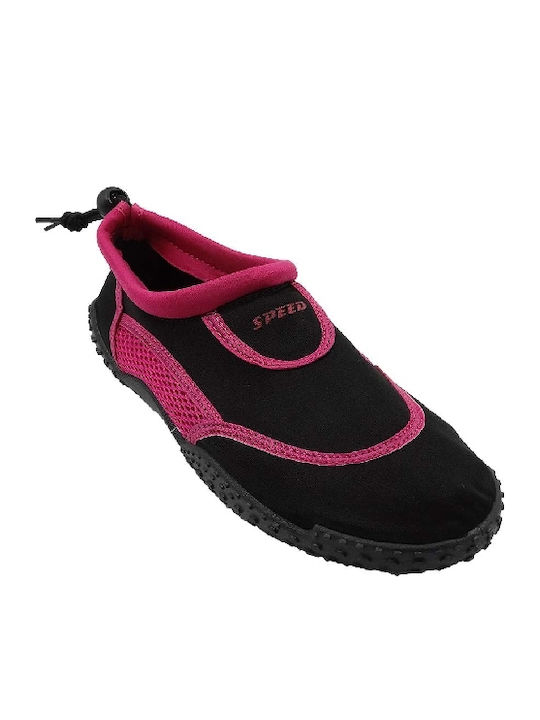Aquasock Shoe Code 20606 Women's Size 35-41 Black Pink
