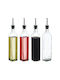 Relaxdays Σετ Λαδόξιδο Γυάλινο με Ροή 500ml