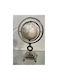 Metallischer Silber-Globus 15,20x38,10cm