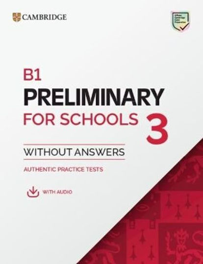 Cambridge Preliminary for Schools 3 Trainer Digital Pack Wo/a