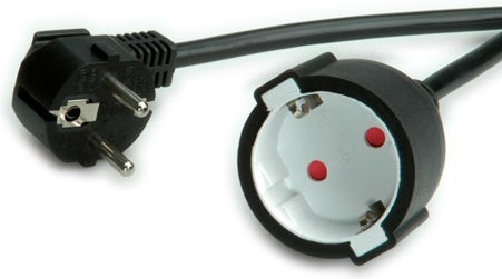 Roline mit Kabel 5m Schwarz