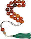 Roloi Komboloi Agate Worry Beads Honey 30cm