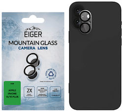 Eiger Προστασία Κάμερας Tempered Glass Διάφανο για το iPhone 16, iPhone 16 Plus Eiger Προστασία Κάμερας Tempered Glass Διάφανο για το iPhone 16, iPhone 16 Plus