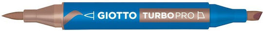 Giotto Turbo Pro Καφε Μαρκαδορος Διπλη Μυτη