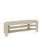 TV-Ständer Corner Travertine Beige M120xP30xH40cm