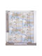 Eurocasa Shower Curtain 180x180cm Multicolour