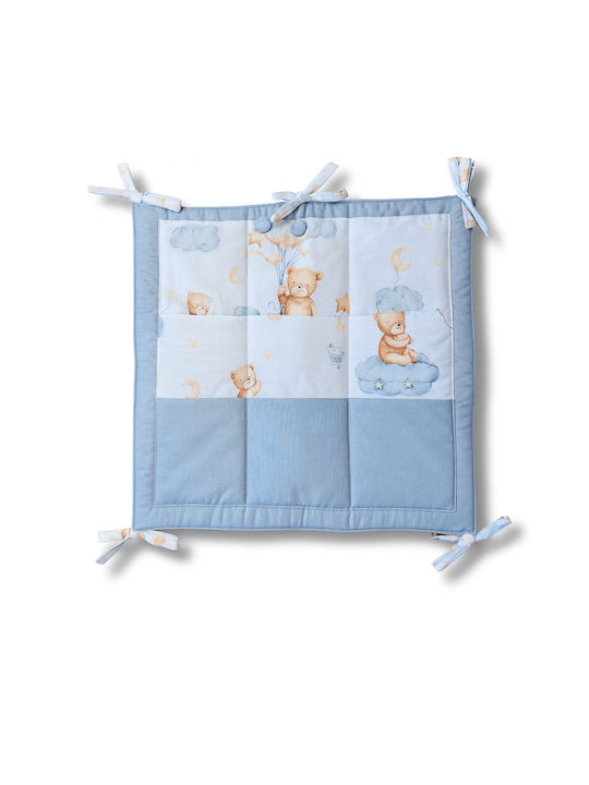 Nursery Storage Basket Crib Bumper Brown