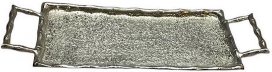 Metallic Rectangular Decorative Tray 59x22x4cm
