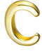 Fake It Glam Fake Earrings Piercing from Gold Plated Silver