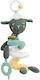 Kikka Boo Spiral Toy for Crib and Stroller with Teether Sleepy Sheep for 0++ Months
