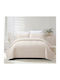Liolios Home Подредба Покривало King Size Бежов 260x240см 3бр