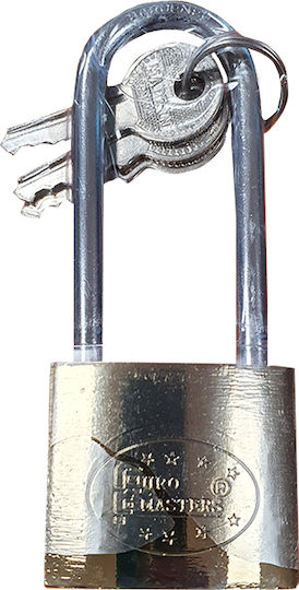 TopStrong Bronze Vorhängeschloss Verlängert mit Schlüssel 38mm 1Stück