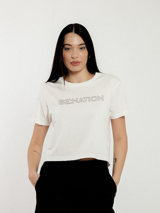 Be:Nation Bluse White