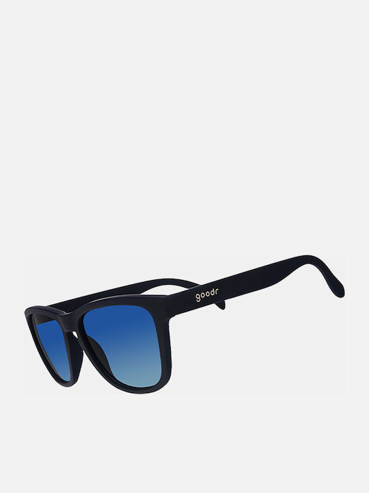 Goodr Men's Sunglasses with Blue Frame and Blue Polarized Lens G00348-OG-BL1-GR