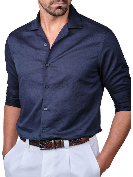 Long-sleeved Shirt Blue