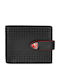 Cerrada Leather Men's Wallet Black