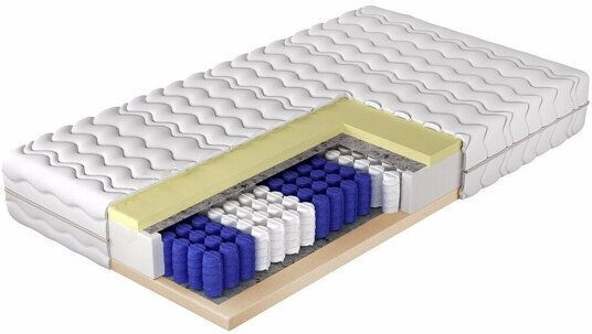 Epipla1.gr Anatomical Mattress Kids Bed with Memory Foam 140cmx200cm