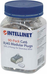 Конектори Intellinet 790635 Rj-45 Stp Cat 6 90 броя
