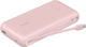 Belkin BoostCharge Power Bank 20000mAh 30W with USB-A Port and USB-C Port Power Delivery Pink