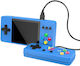 Mini-Arcade-Spiel K8 2-in-1 3,0" Bildschirm Tragbar 500 Eingebaute Spiele Blau