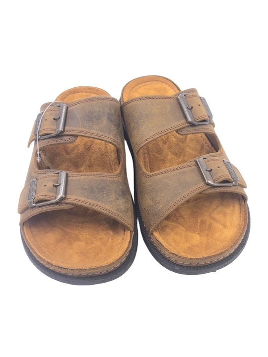Men's Sandals Brown Narrow Fit