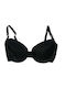 Plunge Plunge Bra Black