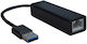 Roline S1430-10 Netzwerkadapter von USB A M zu RJ45 F Schwarz