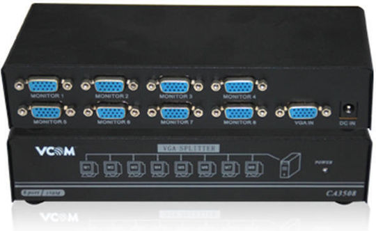 VCom DD138 KVM И Превключвател На Данни С VGA
