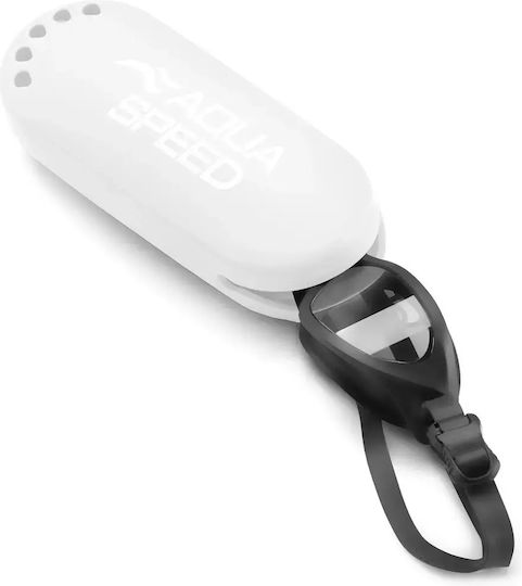 Θήκη Γυαλιά Κολύμβησης Aqua Speed Silicone Goggle Case White 663-05 Λευκό