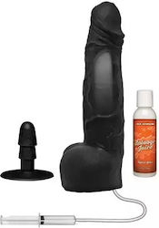 Doc Johnson Realistic Dildo with Balls, Suction Cup, and Ejaculating Capability 26cm