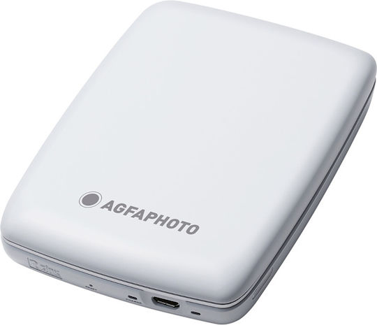 AgfaPhoto Realipix Mini P.2 Zink Εκτυπωτής για Φωτογραφίες με Bluetooth