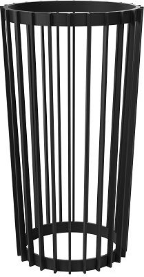 High Double-sided Plant Stand 54h Black