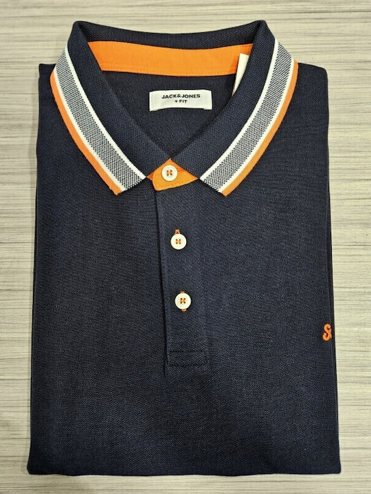 Jack & Jones Поло Тениска Черна, Тъмносиня