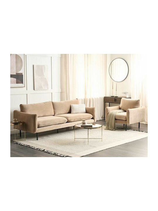 Berwyn 1827 Living Room Furniture Set 3-Seater & Armchair Brown