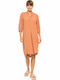 Pink Label Women's Dress Beachwear Orange
