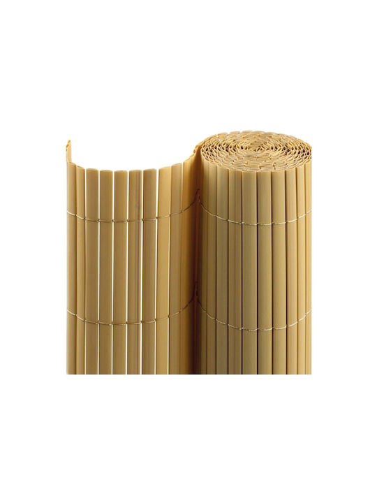 Klikareto Gard De Bambus Plastic Cu Întregul Reed 1.5x3m 700-01361