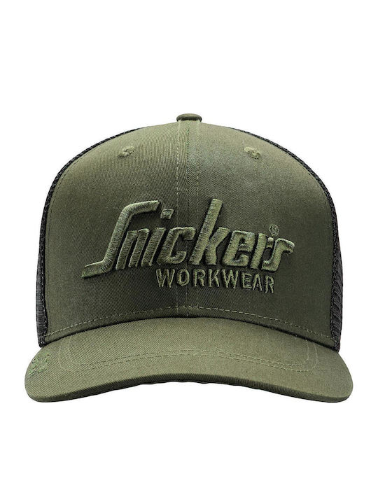 Șapcă Trucker 9001 Verde Kaki Negru 3104 Șapcă Trucker 9001 Verde Kaki Negru 3104
