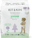 Kit & Kin Πάνες με Αυτοκόλλητο Eco-Friendly Hypoallergenic No. 7 για 17+kg 16τμχ