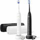 Philips Sonicare DiamondClean 9000 Elektrische Zahnbürste mit Drucksensor und Reisetasche Schwarz