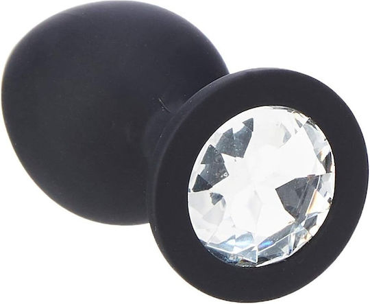 plug anal 8 cm Advanced 8 Inch Glass Dilator Plug - Large Glass Sex Toy main image 1
