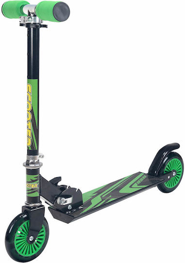 Action One Kids 2-wheel Foldable Scooter Fusion Stripes Green