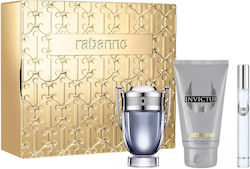 Rabanne Invictus Set De Parfumuri Pentru Bărbați Cu Eau De Toilette Rabanne Invictus Set De Parfumuri Pentru Bărbați Cu Eau De Toilette
