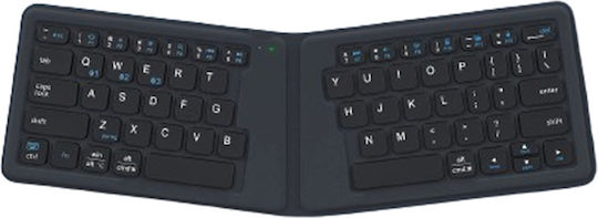 iClever BK06 Ασύρματο Bluetooth Πληκτρολόγιο για Tablet Αγγλικό US