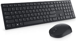 Dell Pro KM5221W Безжично - Комплект с мишка Кирилица