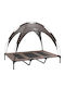 vidaXL Sofa Dog Bed Brown 122x106.5cm